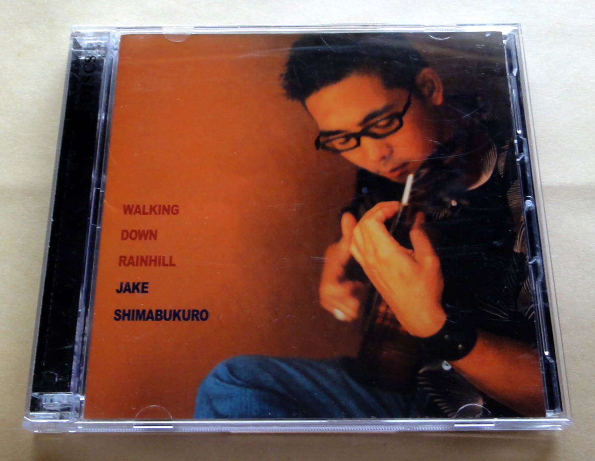 JAKE SHIMABUKURO / WALKING DOWN RAINHILL CD+DVD 　ジェイク・シマブクロ ウクレレ UKULELE_画像1