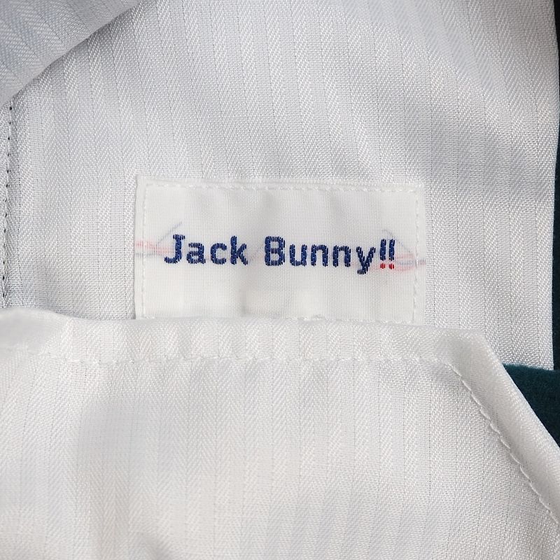 O182 新品 ジャックバニー ストレッチ ツイル ジャージ パンツ 6(84～88) ゴルフウエア Jack Bunny パーリーゲイツ ターコイズの画像9