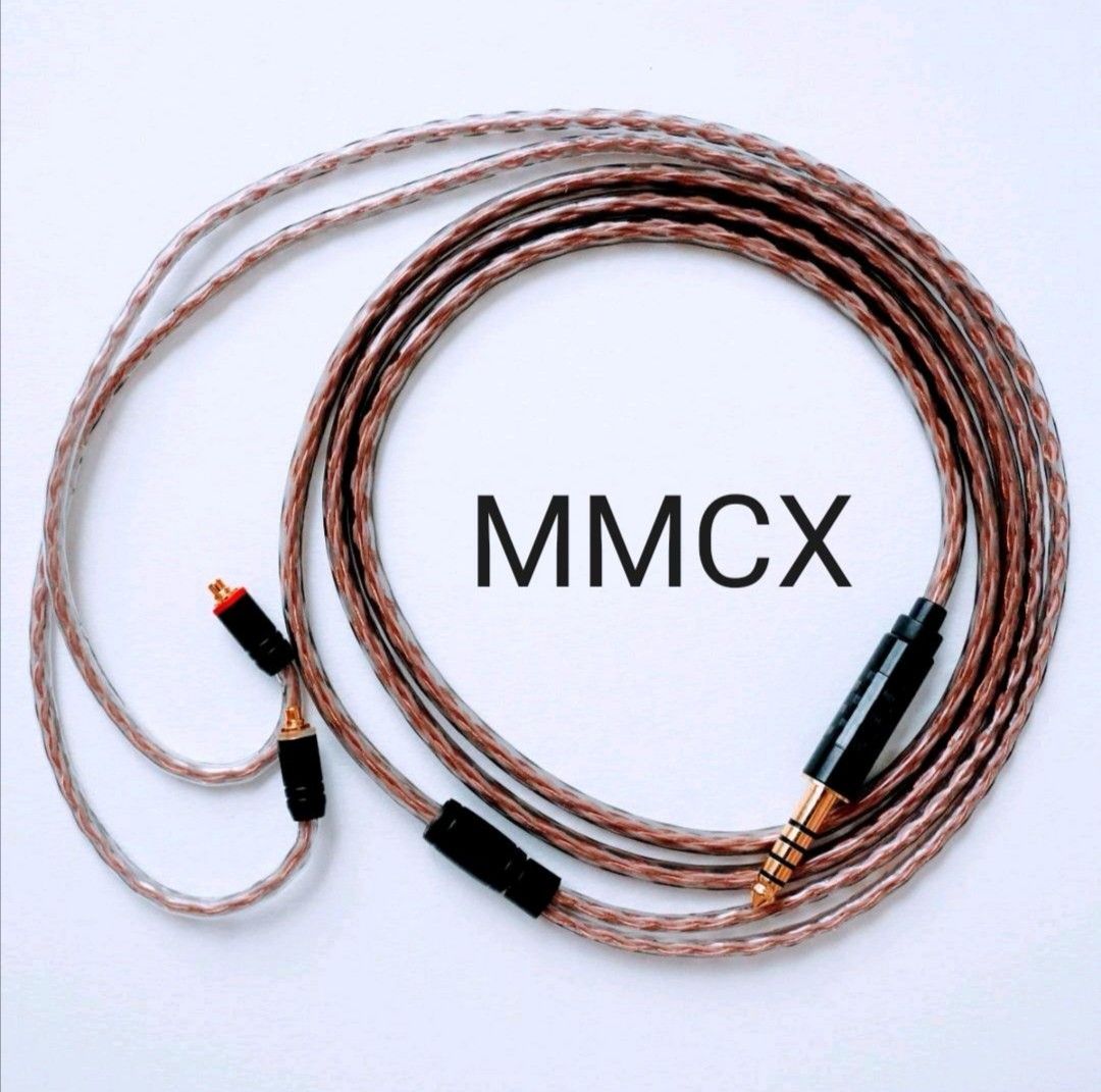 【超希少】DIY ソニー キンバーケーブル最高仕様リケーブルMMXC/4.4mm SHURE バランスケーブル