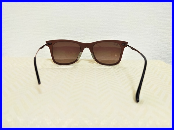 即決! イタリア製 Ray-Ban TECH レイバン テック シリーズ LightRay コレクション RB4210 6122/13 50-22 140 3N サングラス_画像4