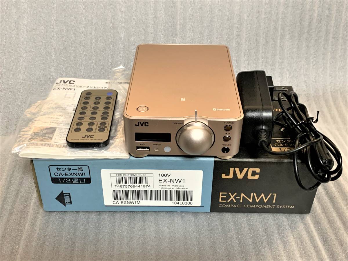 Yahoo!オークション - ＊＊ 貴重 ”JVC EX-NW1” コンパクトコンポのア...