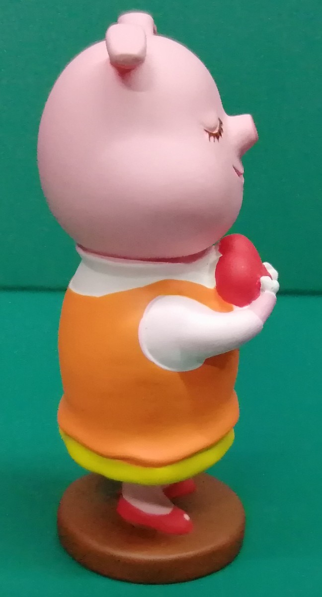 松屋 銀座 バレンタインデー 幸福のブタ 豚 ぶた 置物 フィギュアの画像5