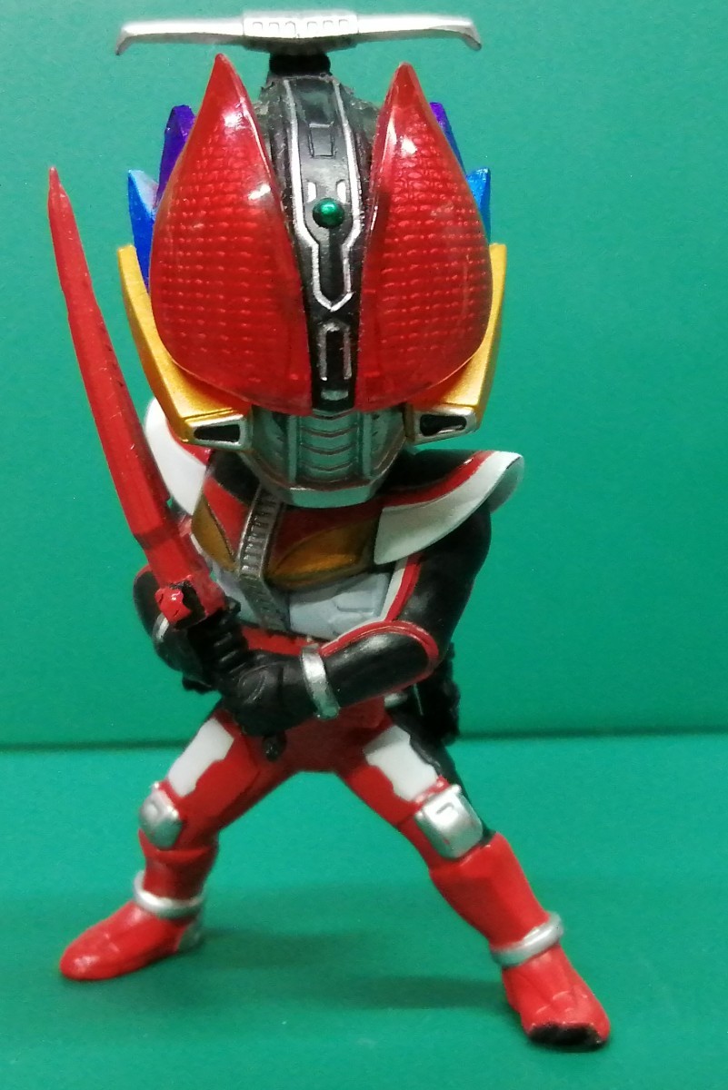 самый жребий Kamen Rider диф .rumeks Kamen Rider DenO подкладка фигурка повреждение отсутствует есть подставка нет утиль 