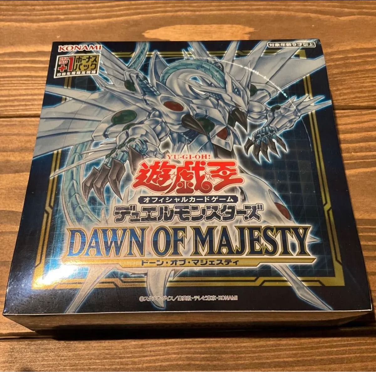 遊戯王 ドーン・オブ・マジェスティ BOX 初回生産分 未開封 シュリンク