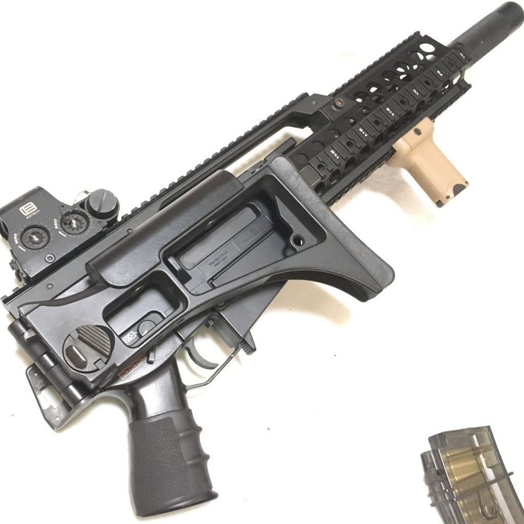 【外装フルカスタム!!】東京マルイ 次世代電動ガン G36C レール カスタム!! ホーリーウォーリア HOLY WARRIOR 2万円!!_画像7