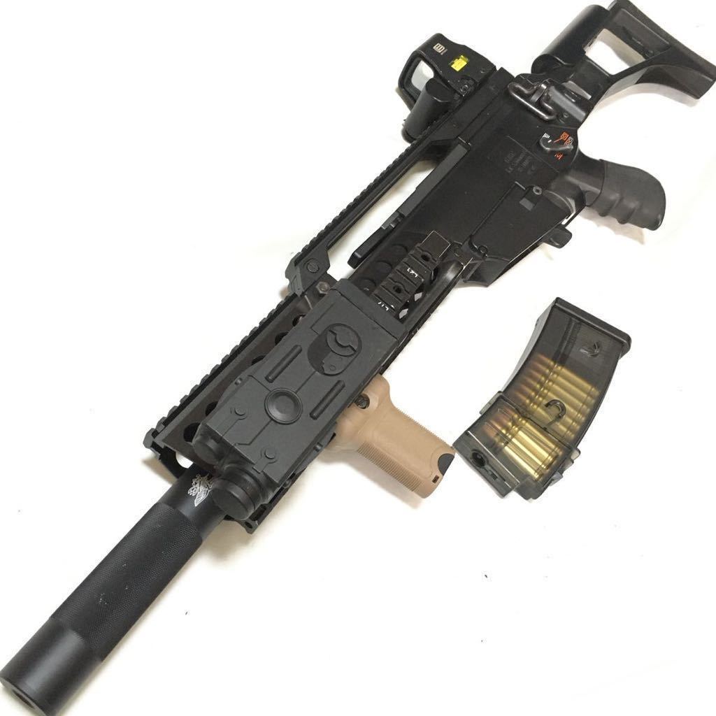 外装フルカスタム 】東京マルイ 次世代電動ガン G36C レール 外装フルカスタム 】東京マルイ 次世代電動ガン G36C レール