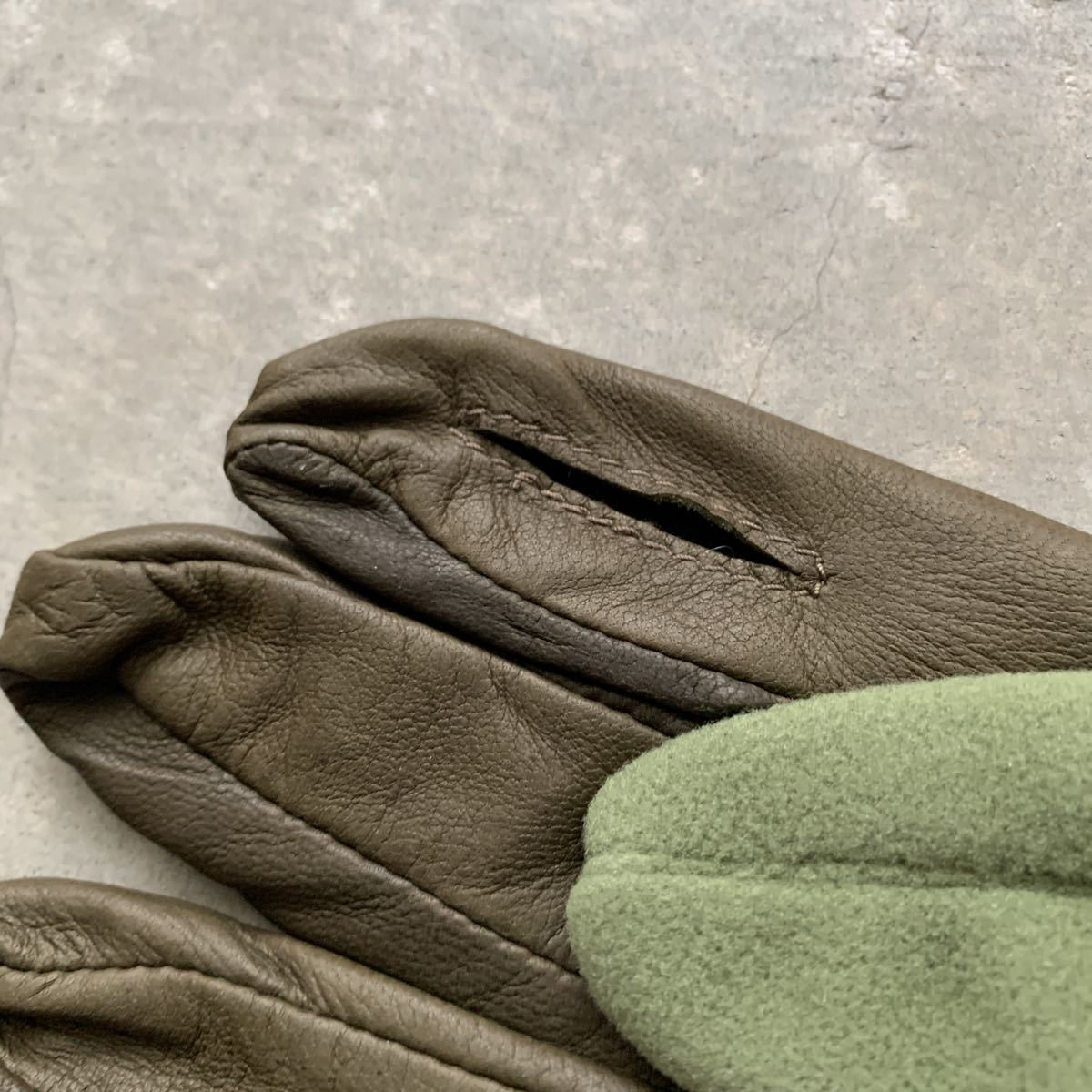 NORRONA* leather glove Finnskogen Gore-Tex Infinium Gloves Uni Green fins sko-gen Gore-Tex in fi new m size S
