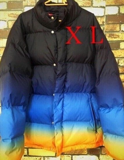 supreme gradient puffy jacket XL｜Yahoo!フリマ（旧PayPayフリマ）