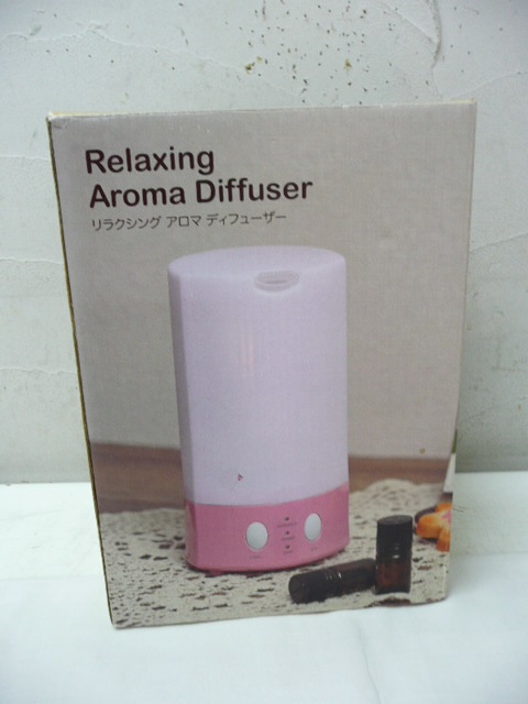 (59)♪Relaxing Aroma Diffuser リラクシング アロマ ディフューザー NATURAL ISLAND ナチュラルアイランド アロマテラピーグッズ 未使用_画像2