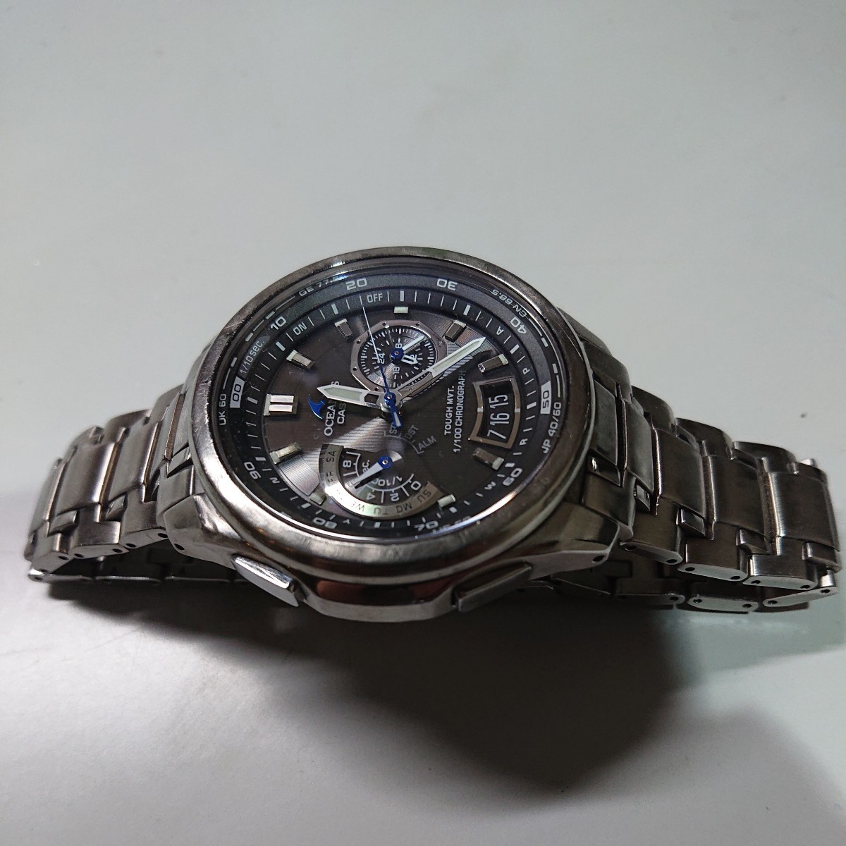 CASIO OCEANUS OCW-T750 radio wave solar Casio Oceanus 