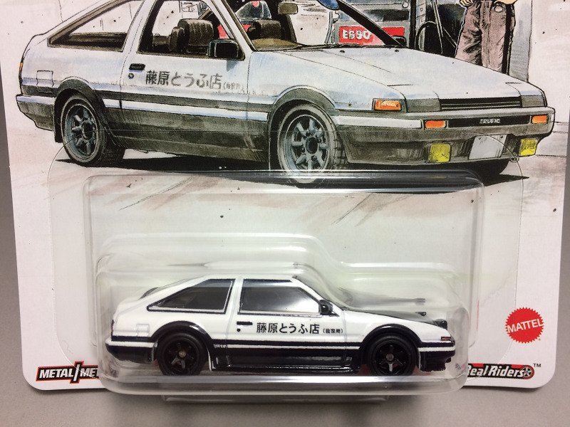 【未開封】HOTWHEELS PREMIUM トヨタ AE86 スプリンタートレノ 頭文字D 新装版 全巻購入特典 ハチロク 藤原とうふ店 ホットウィール 非売品_画像6