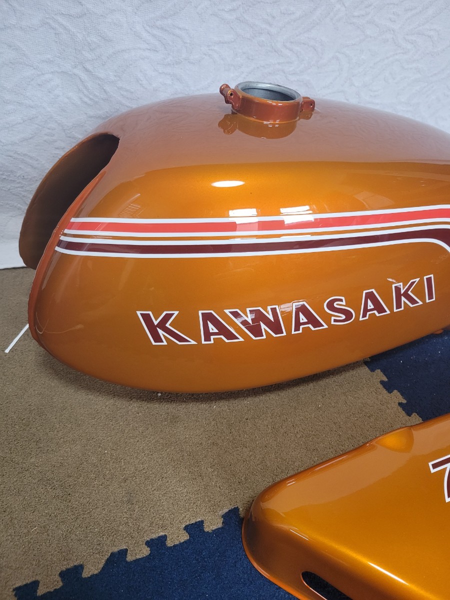 受注発注 ガソリンタンク 750ss H2 750SS マッハ 初期 テール MACH