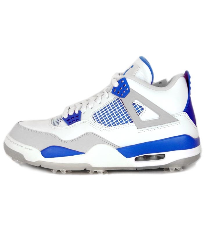 ナイキ NIKE □ 【 AIR JORDAN 4 GOLF MILITARY BLUE CU9981 101