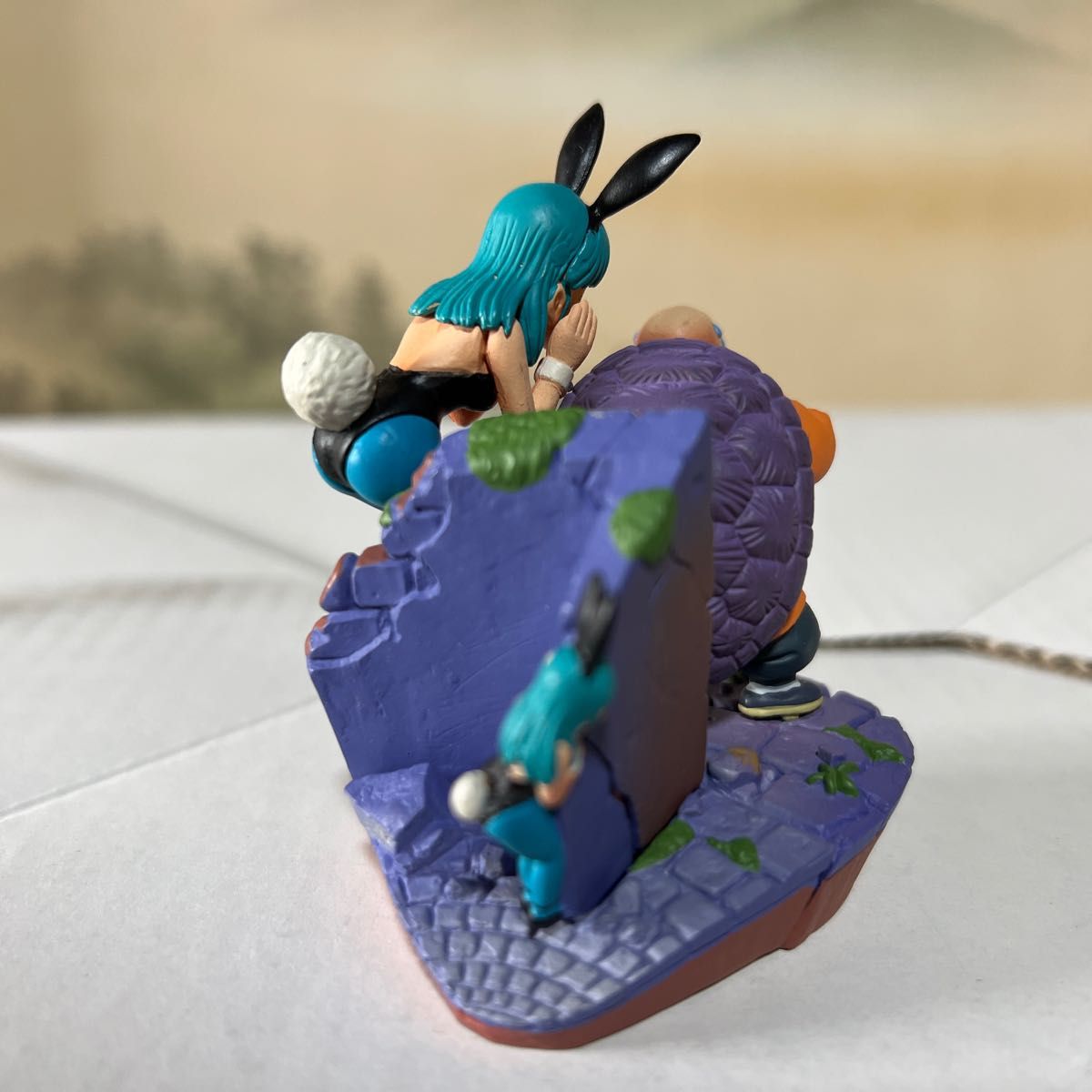 ドラゴンボールカプセル はじまりは四星球 メモリーズ編 ボーナスパーツ 亀仙人&ブルマ(ウーロン変化)