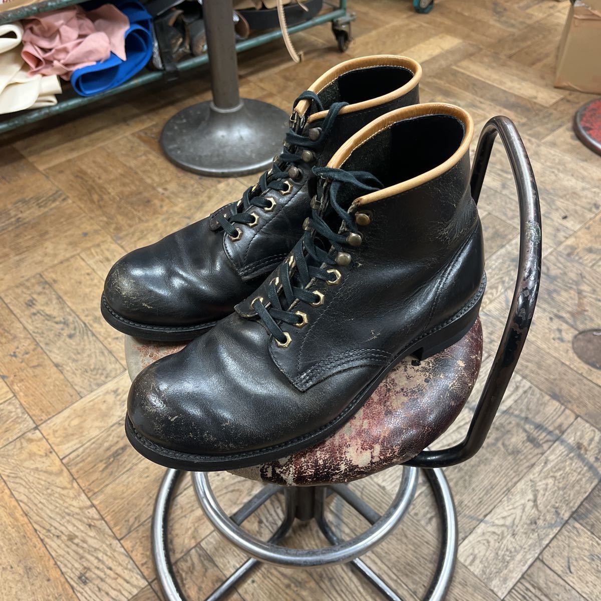 RED WING 8165 犬タグ 刻印あり 9EE レッドウィング 茶芯 ベックマン