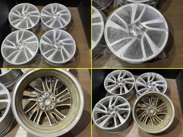 ★【即決】スバル WRX S4 レヴォーグ 18x7.5J+55 中古4本★送料:全国一律4900円(北海道5400円)(沖縄、離島発送不可)★個人宅配達OK!★_画像9