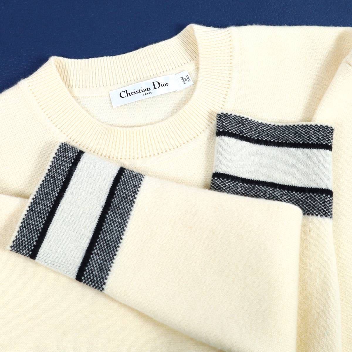  unused class DIOR J\'ADIOR Dior knitted cashmere sweater 