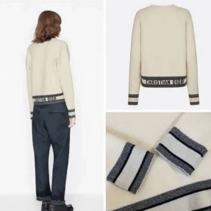  unused class DIOR J\'ADIOR Dior knitted cashmere sweater 