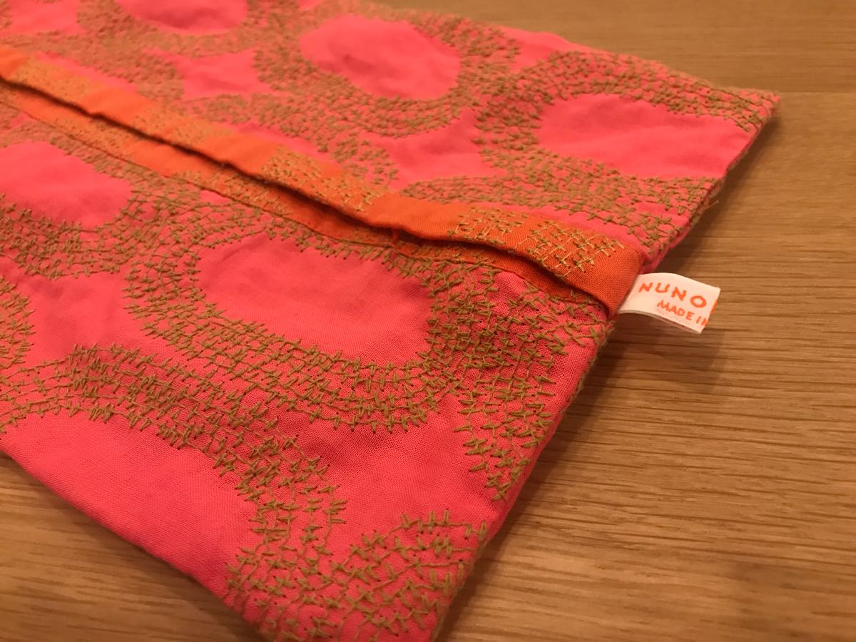 [ beautiful goods ]NUNO WORKS tissue cover cloth made in Japan MADE IN JAPAN