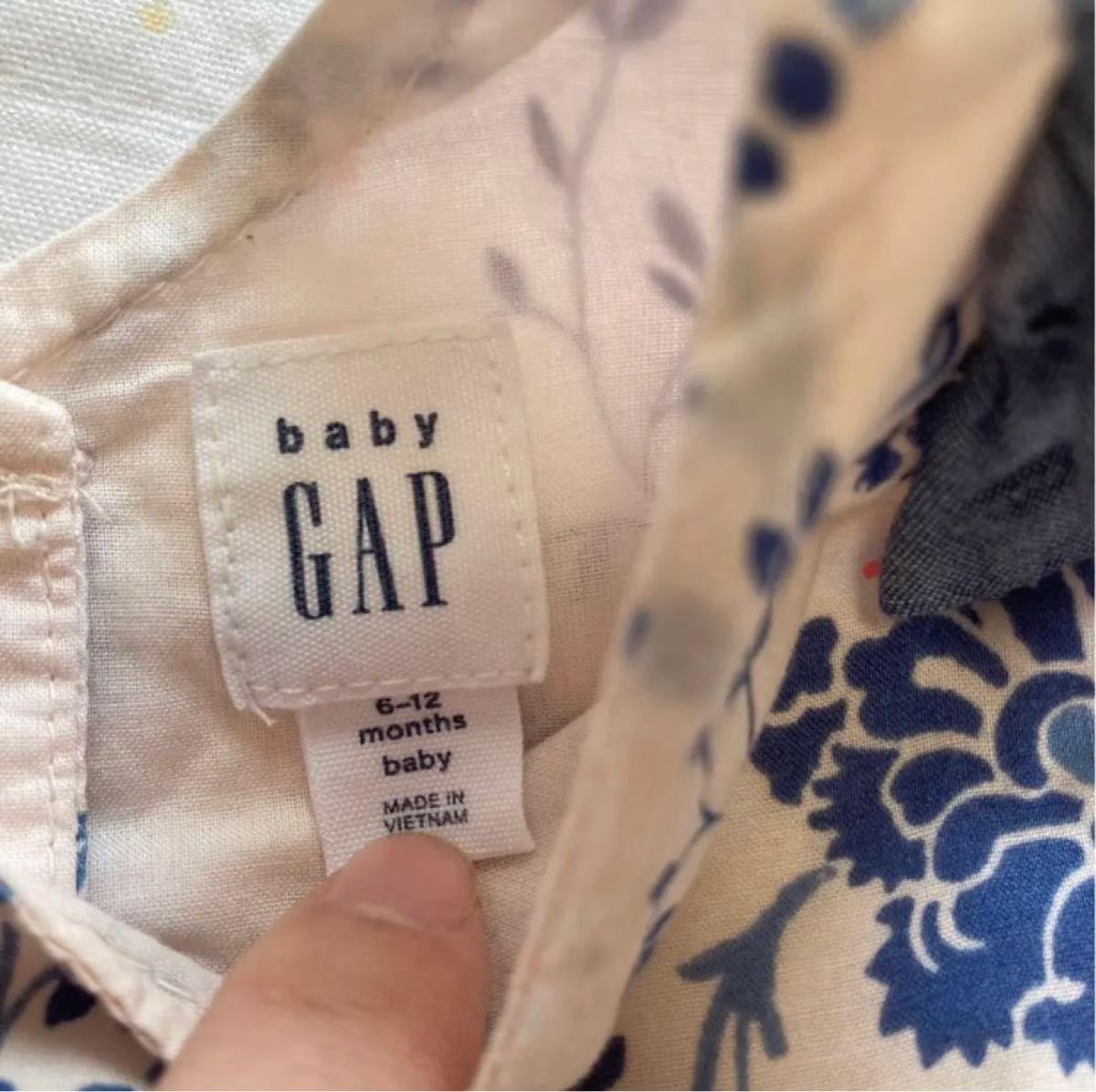 ☆baby GAP 小花柄 ワンピース インナーパンツ付き☆70