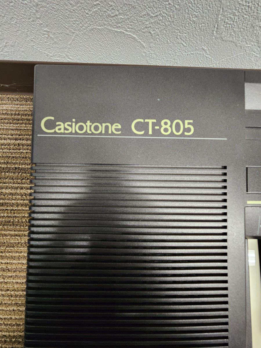 casiotone CASIO カシオ　電子ピアノ　電子キーボード　CT-805_画像2