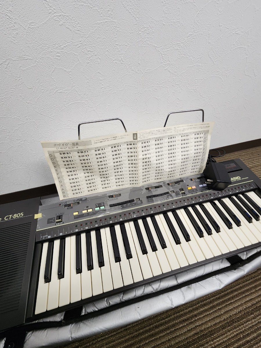 casiotone CASIO カシオ　電子ピアノ　電子キーボード　CT-805_画像7