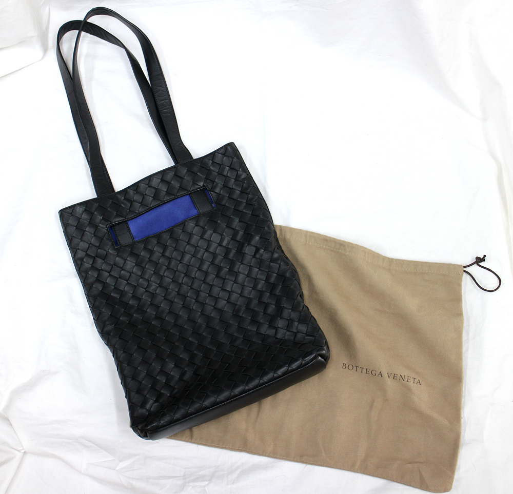 【BOTTEGA VENETA】ボッテガ・ヴェネタ BV Tote Bag 592879 VO0BLトートバッグ イントレチャート レザー バッグ メンズ_画像1