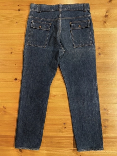 60's LEVI'S/リーバイス 646 BIG E Vintage Denim Bush Pants