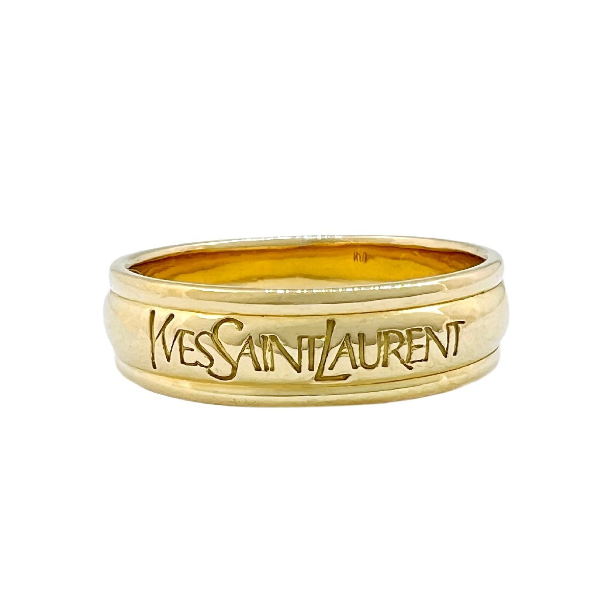 YVES SAINT LAURENT イヴサンローラン リング K18 YG 750 ヴィンテージ