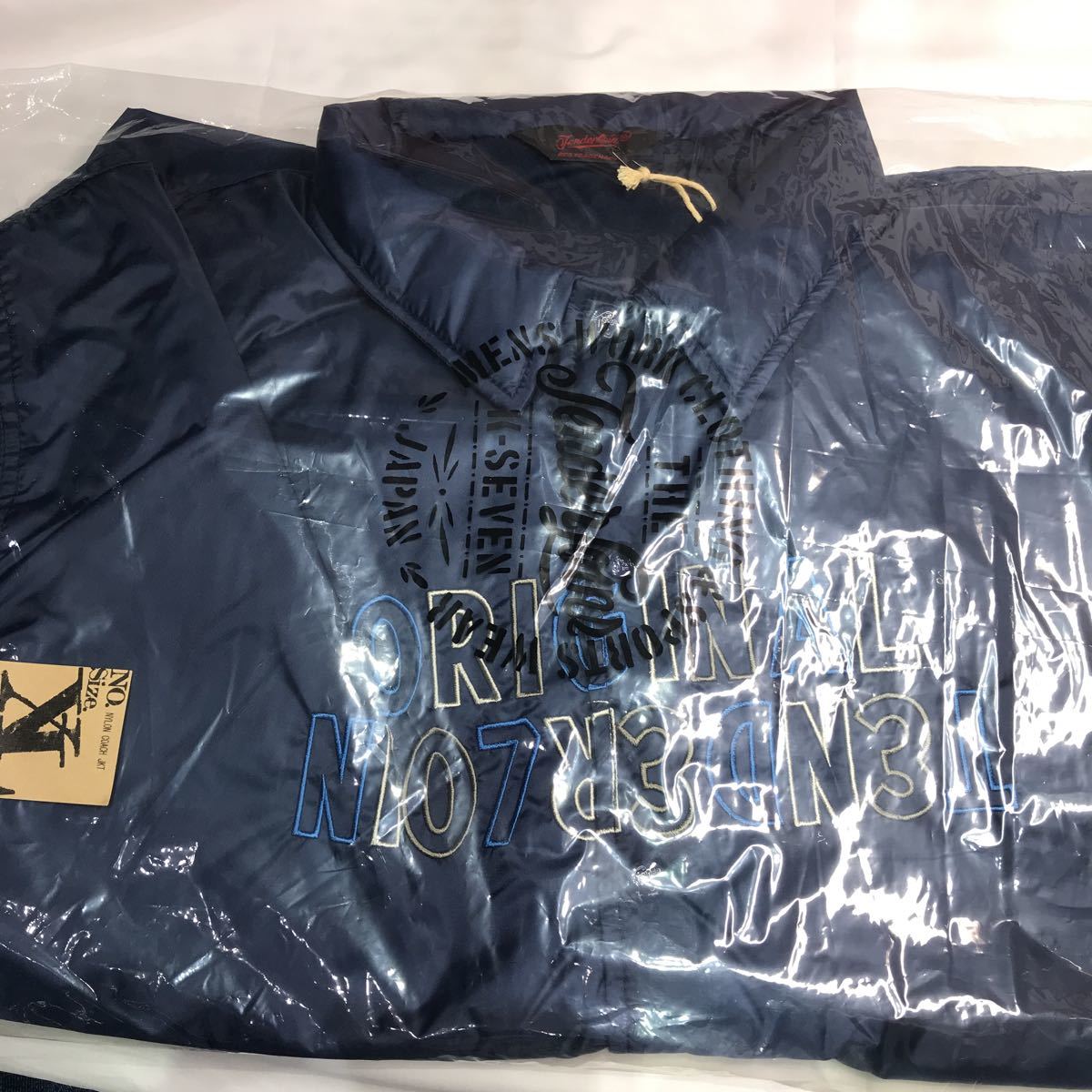 ですが TENDERLOIN NYLON COACH JKT NAVY XL テンダーロイン コーチ