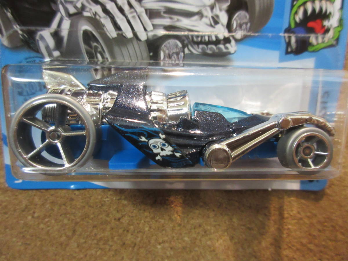 Hot Wheels TUR-BONE CHARGED Street Beasts 9/10 ターボーン・チャージド Larry Wood ラリーウッド USショートカード_画像3