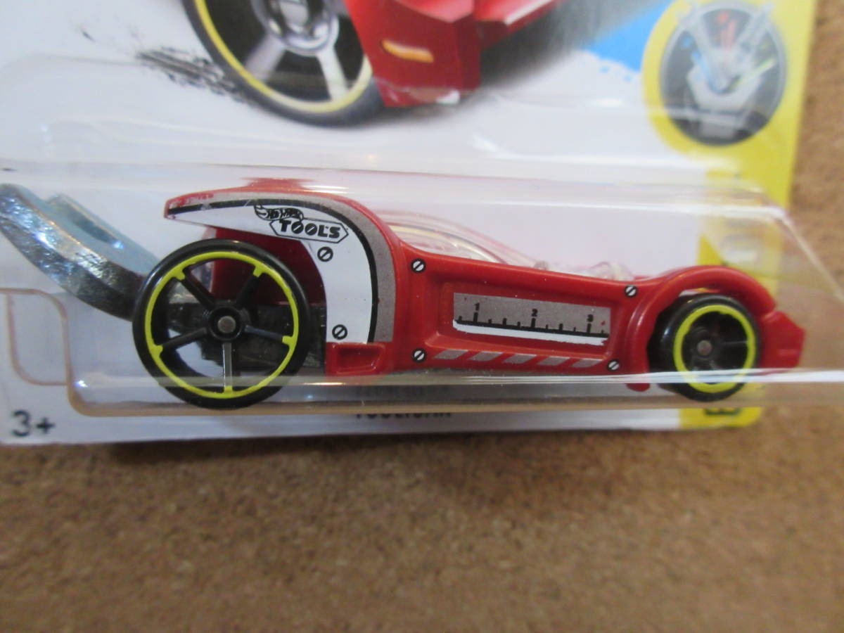 Hot Wheels TOOLIGAN EXPERIMOTORS 9/10 ツーリガン レッド TOOLモチーフ ミニカー ウェイン・スコットの画像3