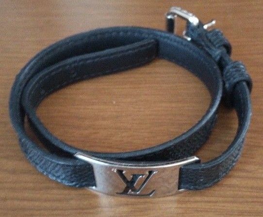 正規激安 【美品】ルイ・ヴィトン ルイヴィトン レザーブレスレット