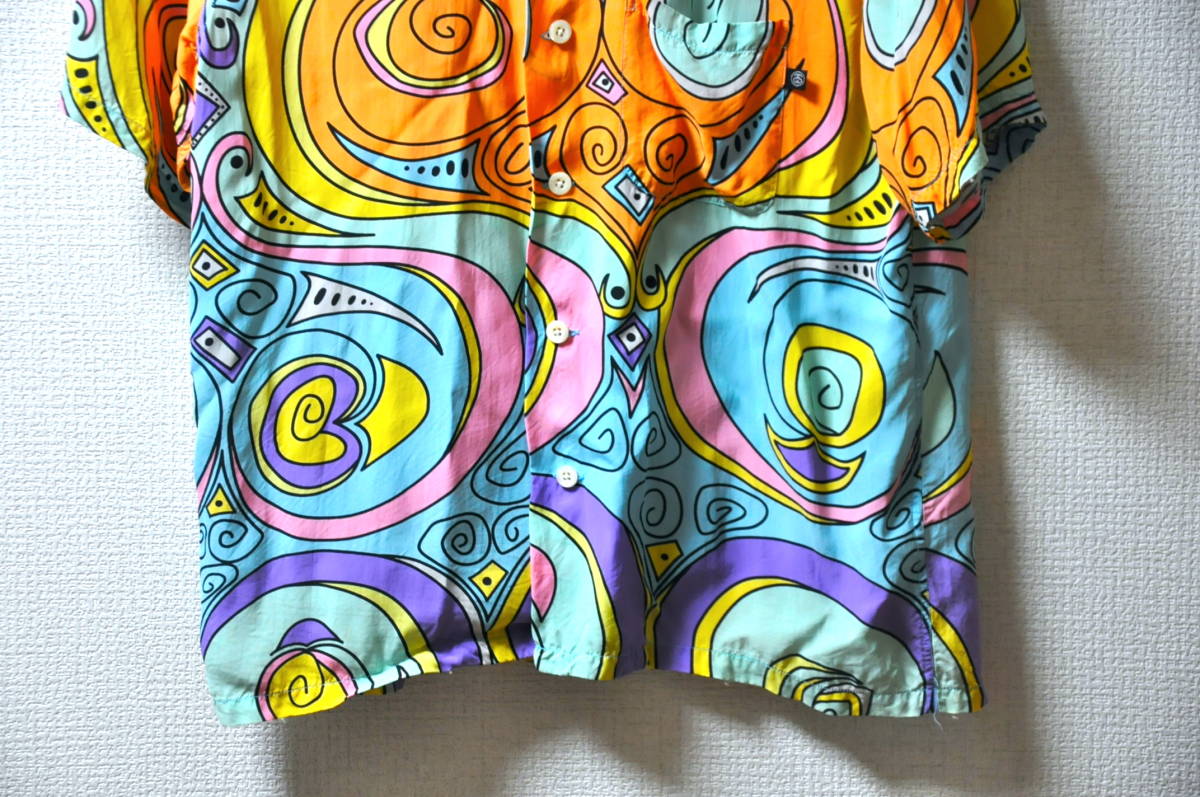 希少/STUSSY/Laugh in Shirts/Aloha Shirts/ステューシー/アロハ 希少/STUSSY/Laugh in Shirts/Aloha Shirts/ステューシー/アロハ