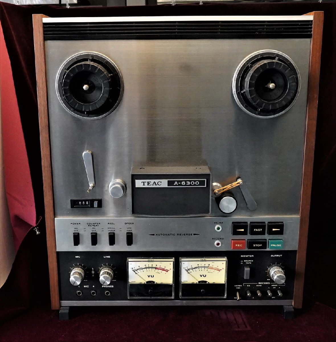 A&P●TEAC :A-6300:オープンデッキ：4TR2CH；1可能：OH済み