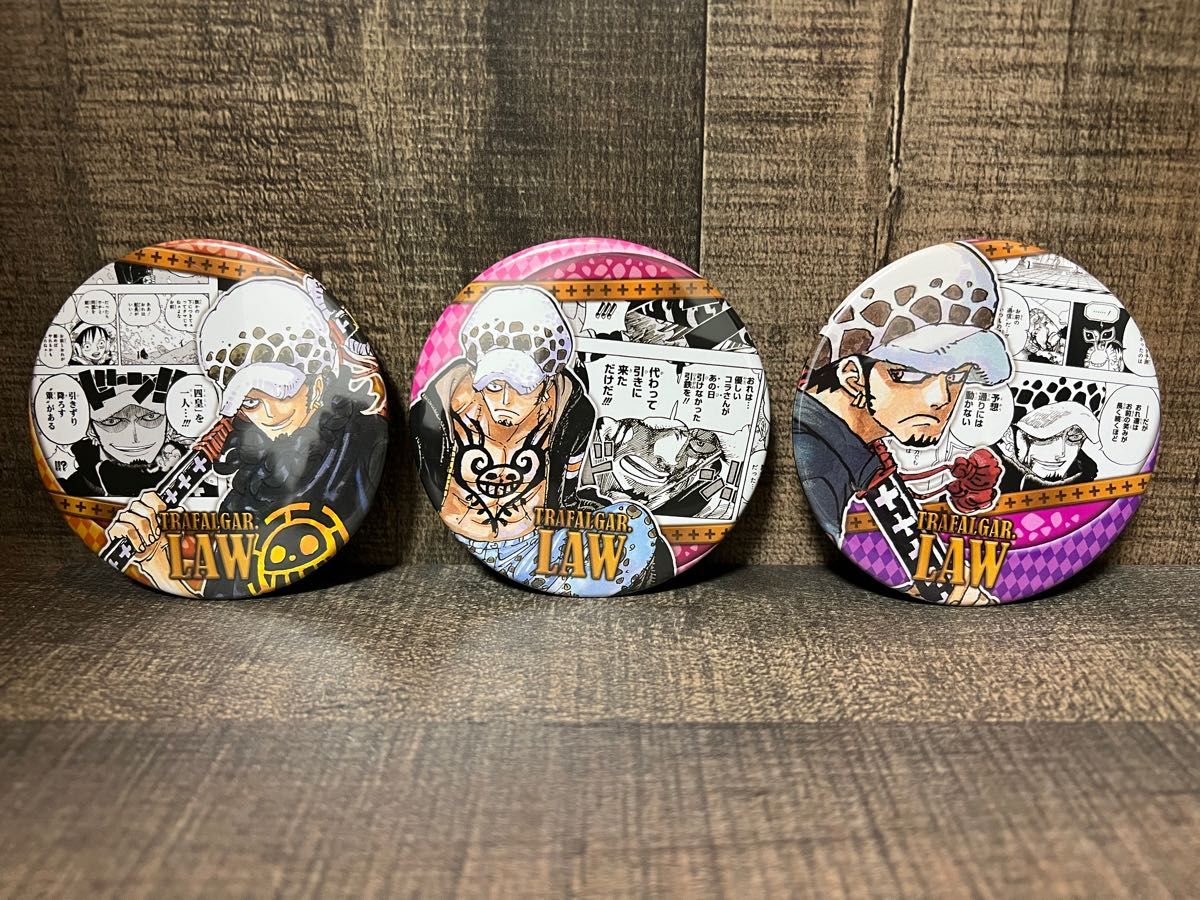 ONE PIECE トラファルガー・ロー 缶バッジ|Yahoo!フリマ(旧PayPay