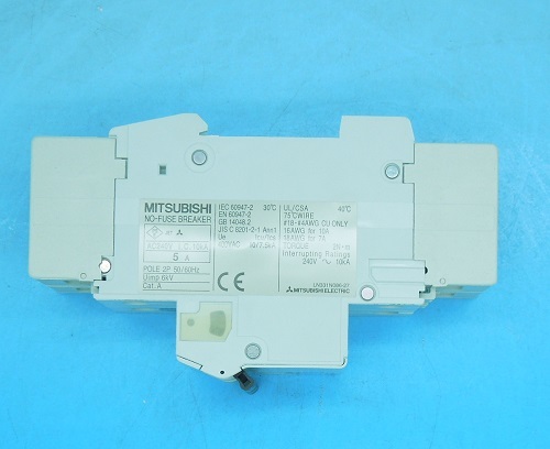 NF50-SMU 2P5A　ノーヒューズ遮断器　三菱電機　未使用品_画像3