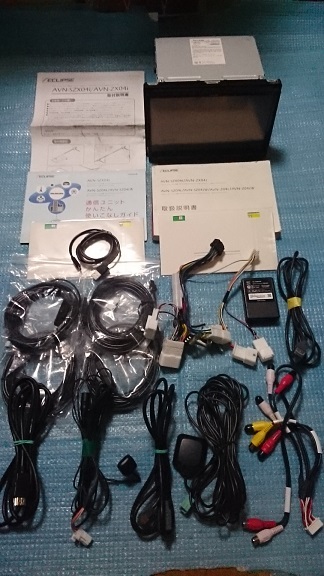 AVN-SZX04i 9インチ イクリプス HDMI BluetoothAudio DVD再生 CD録音