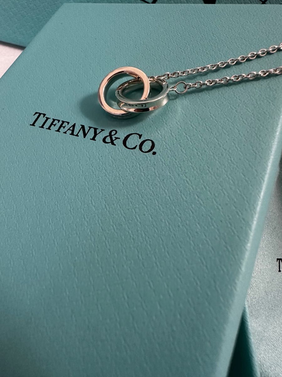 新品未使用 Tiffany インターロッキング サークル チェーン ブレスレット