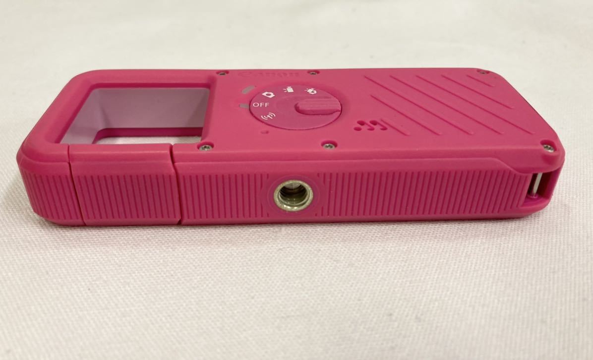 1 старт ~ Canon переносной камера iNSPiC REC FV-100 хорошая вещь розовый [3-40] 102/359C