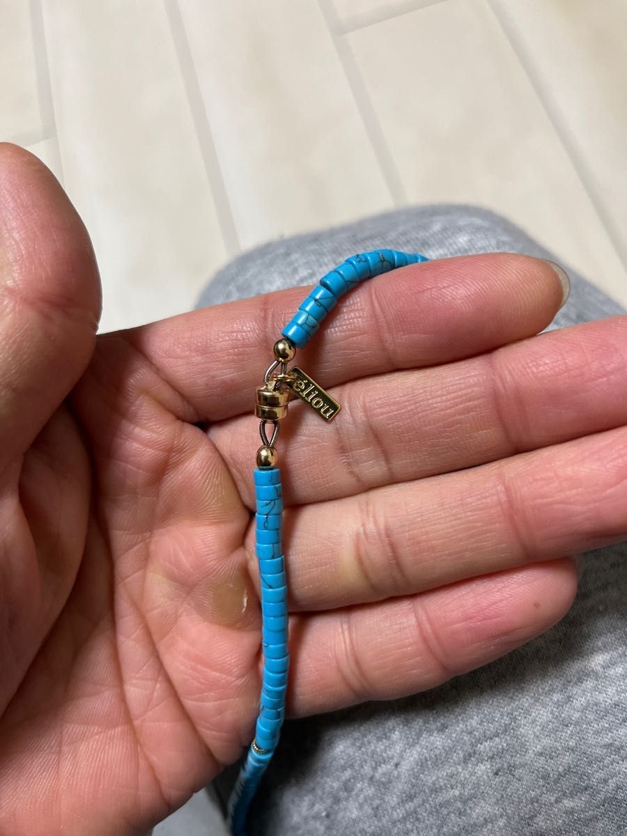 ELIOU e'liou エリュー ネックレス ターコイズ | noonanwaste.com