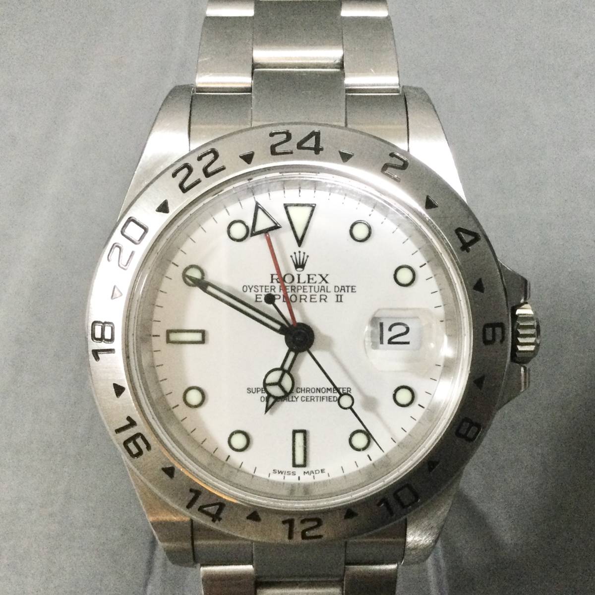 ダメージ Ψ 3/21 230364 ROLEX OYSTER PERPETUAL DATE EXPLORERⅡ Ref