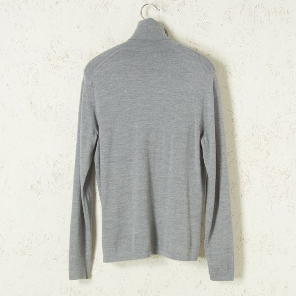 美品 Acne Studios NORTON PAW17 タートルネック ニット 長袖 トップス ウール100 グレー M m0002-02-026_画像2