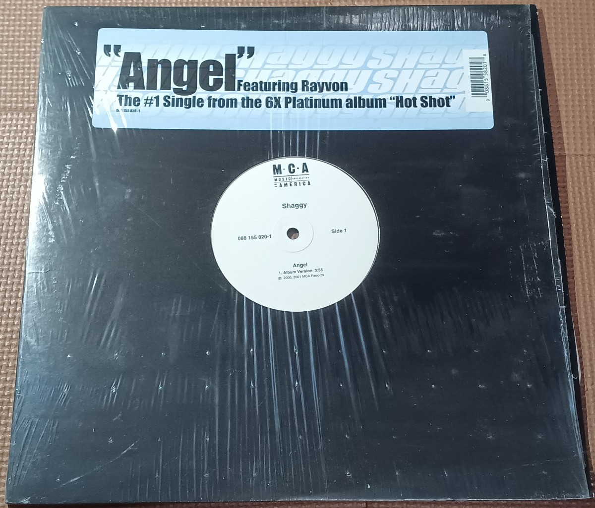 Shaggy Angel Featuring Rayvon LP レコード_画像1