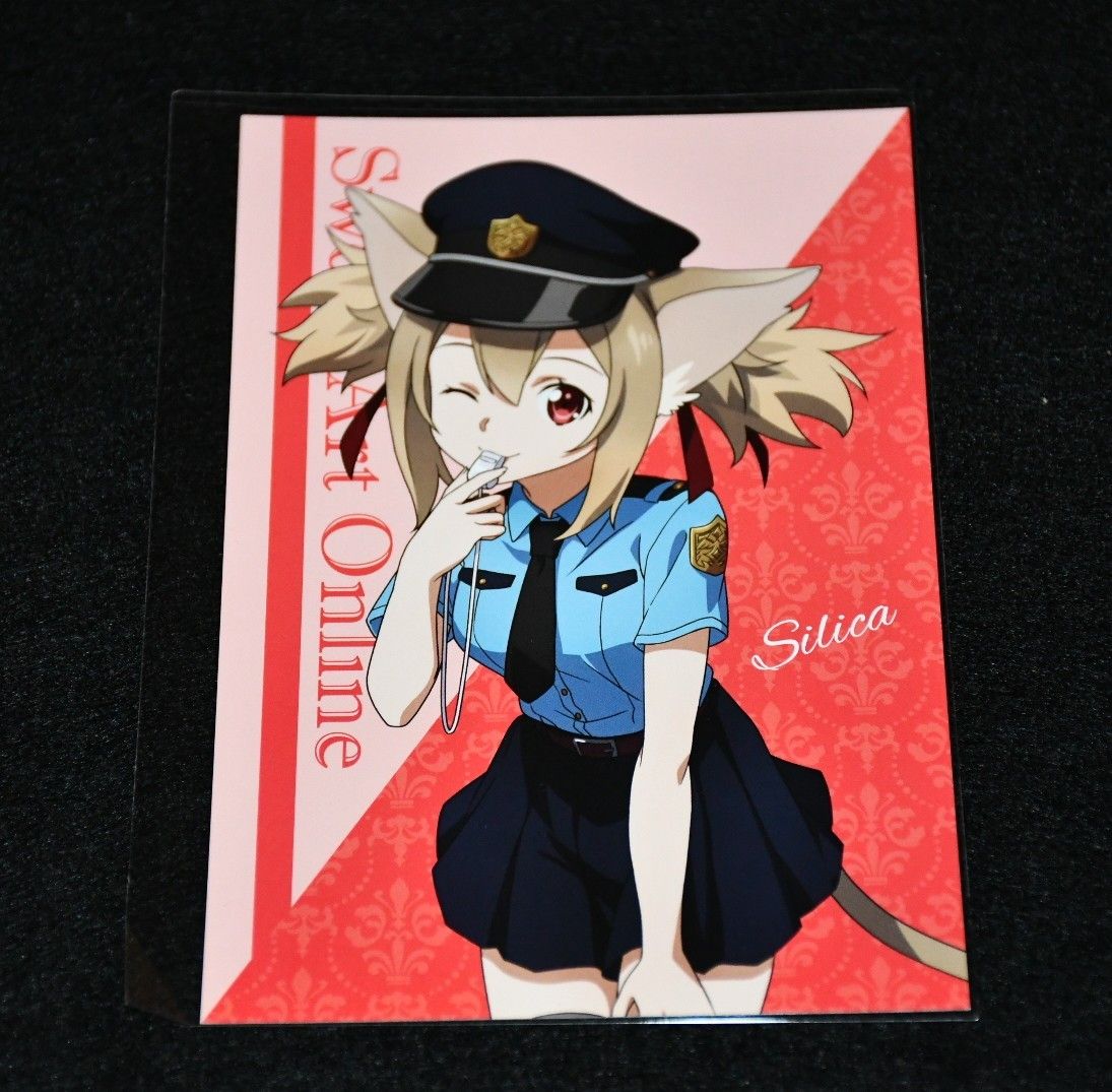 【ポストカード】SAO ソードアート・オンライン　怪盗/警察 ver.　オフィシャルストア　ポストカード５枚セット