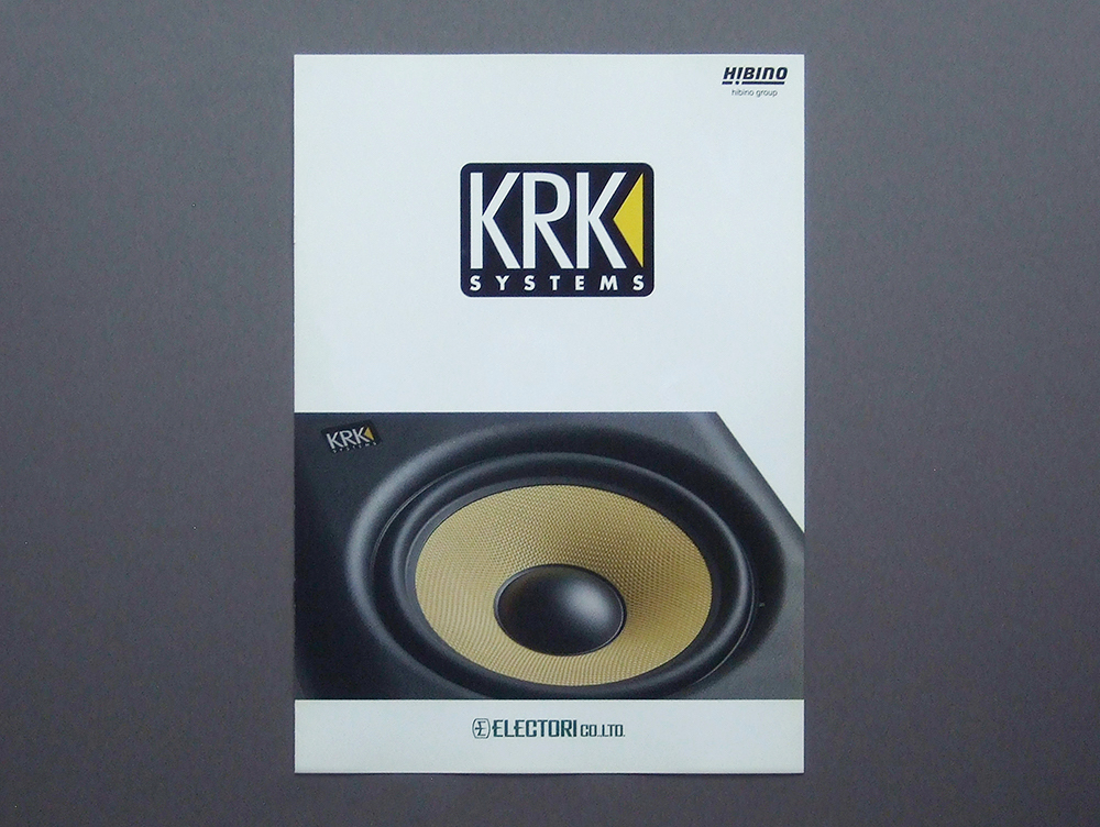 [ catalog only ]KRK SYSTEMS 2020.06 inspection V Series 4 Powered reference monitor ROKIT G4 Subwoofers KNS Headphones speaker 