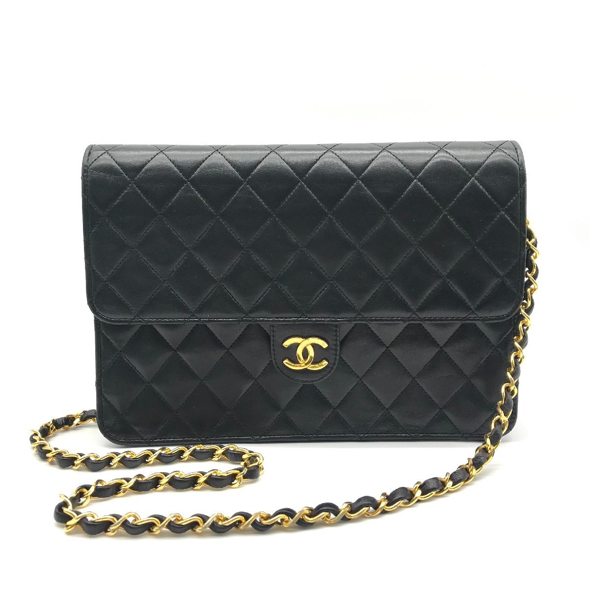 CHANEL シャネル ココマーク マトラッセ プッシュロック チェーン