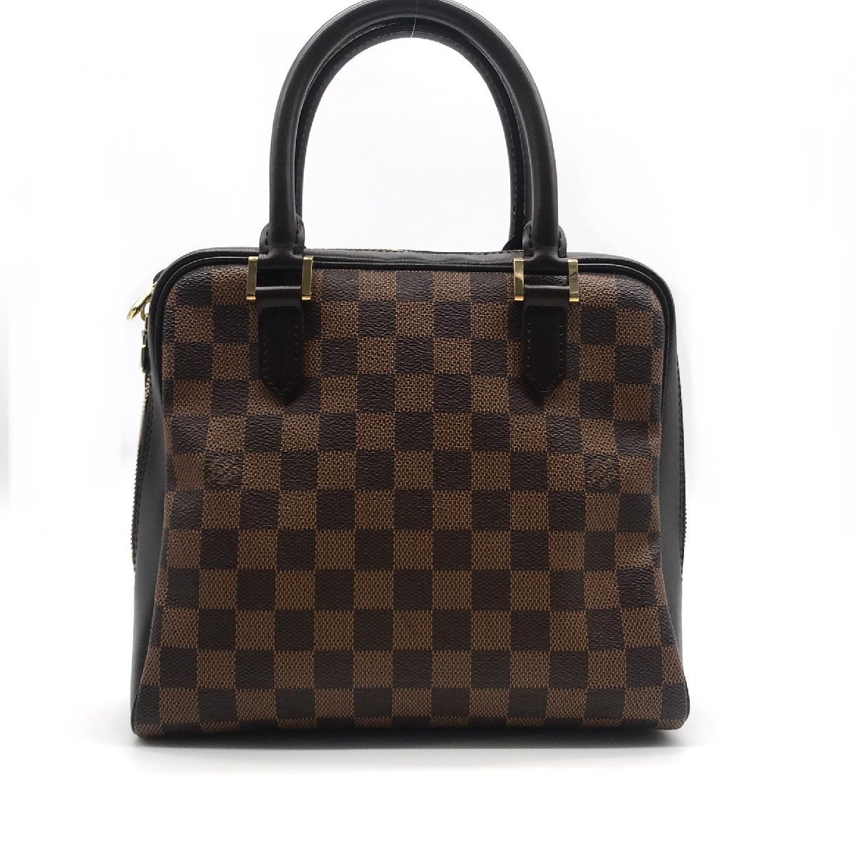 LOUIS VUITTON ルイヴィトン ダミエ ブレラ ハンド バッグ 良品 M8777_画像2