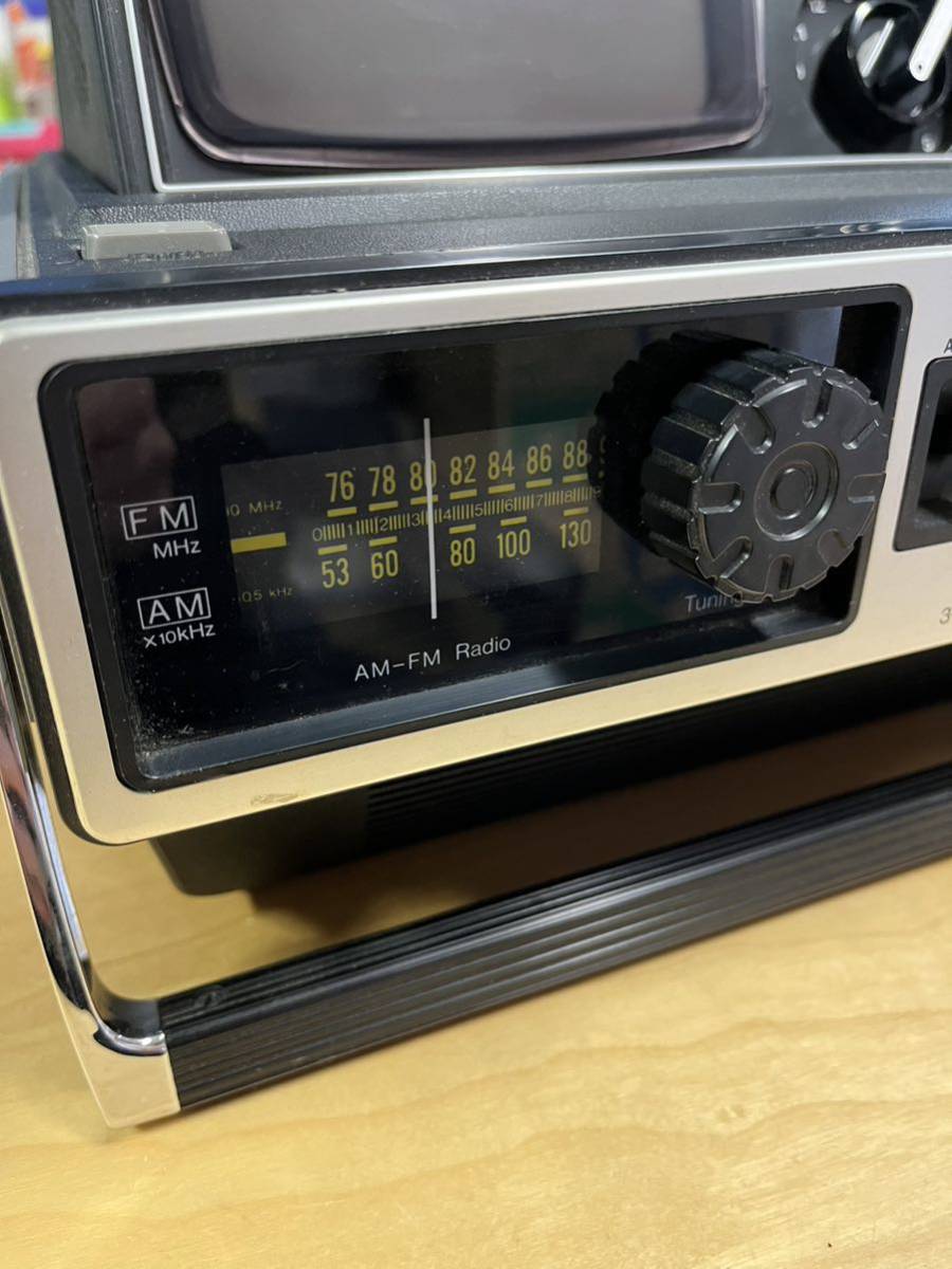 National TR-508C AM/FMラジオ RANGER-508白黒テレビ 昭和レトロ 