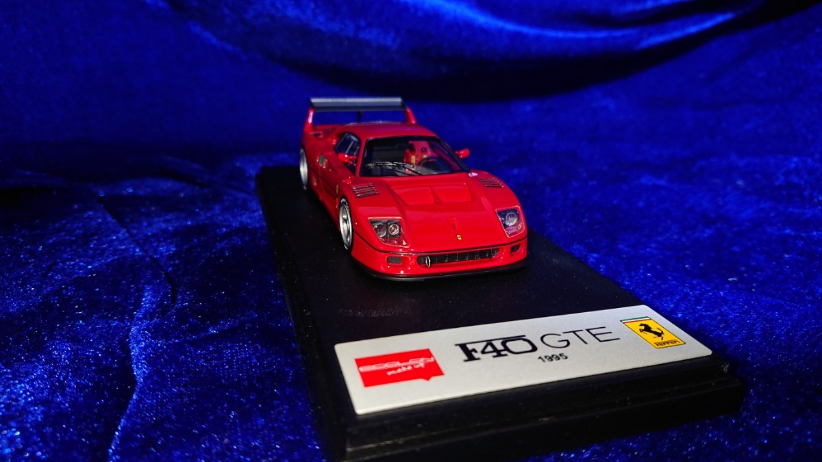 ンですので 1/43 MAKEUP EIDOLON FERRARI F40 GTE 95 Racing メイク